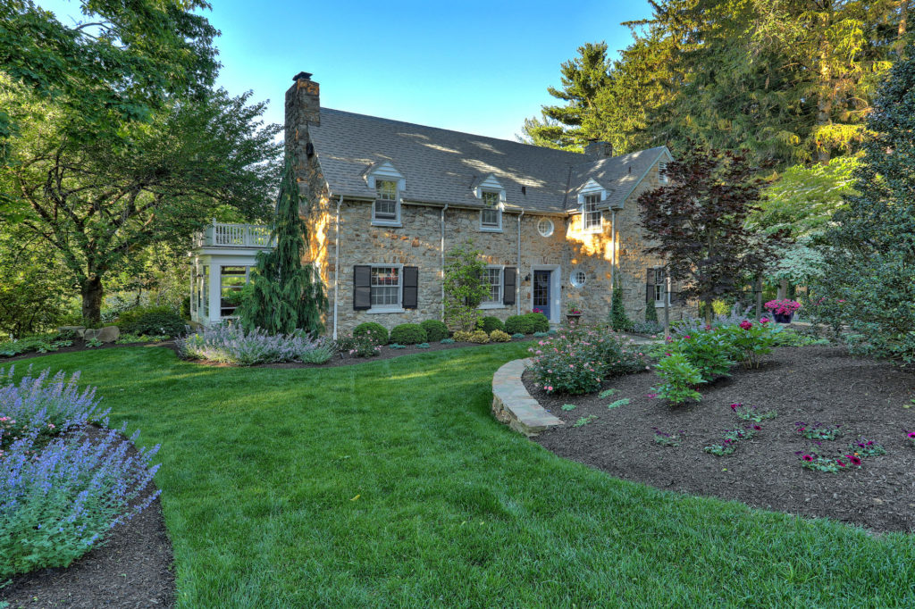 Stone House that used Hively's landscape design services
